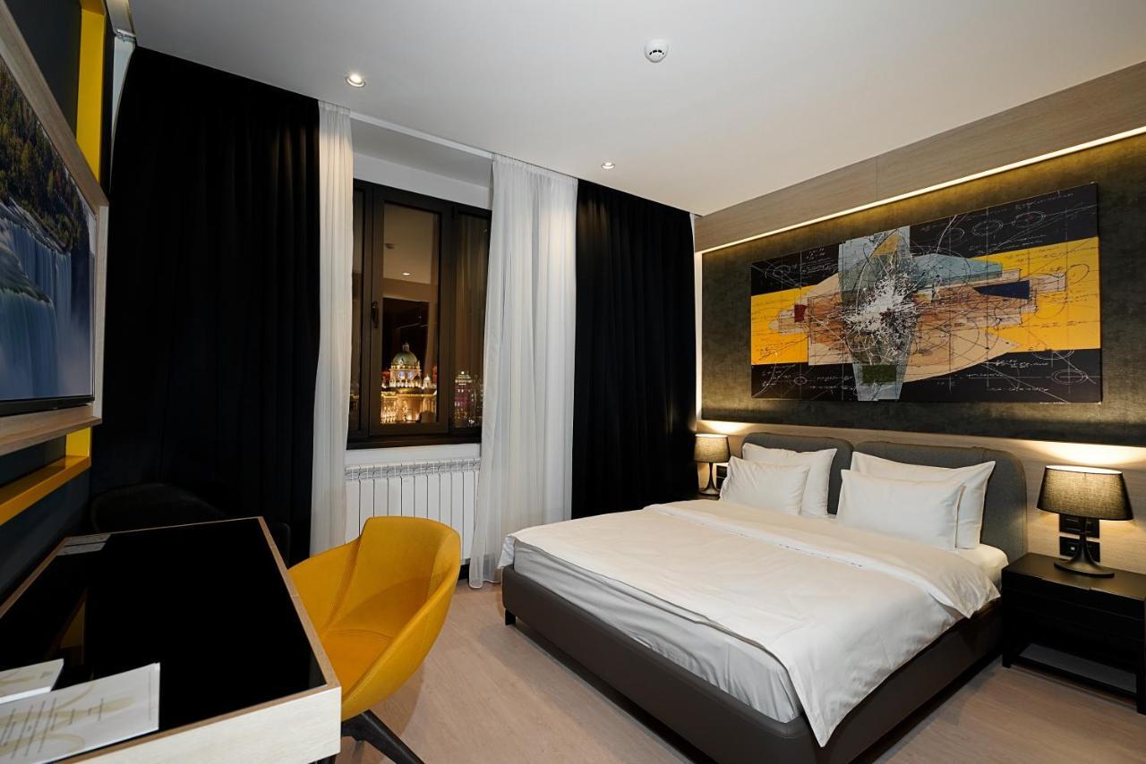 Maccani Black Luxury Suites Belgrad Dış mekan fotoğraf